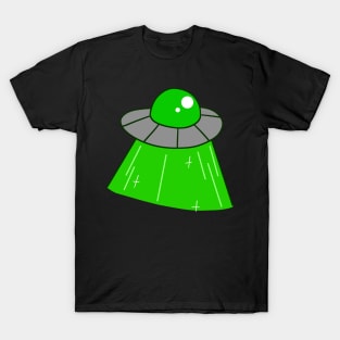 Green Light UFO T-Shirt